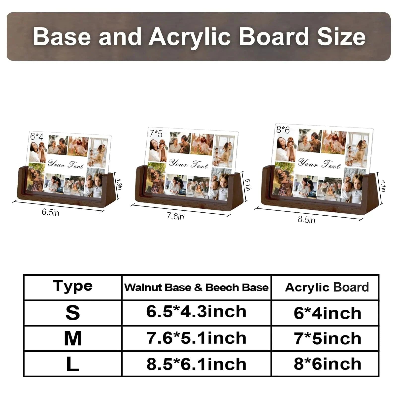 Canvanation Cadre Photo Personnalisé