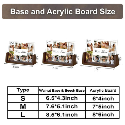 Canvanation Cadre Photo Personnalisé