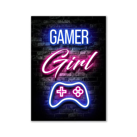 Canvanation Pattern03 / 30x40cm Affiche Chambre Gaming Zone