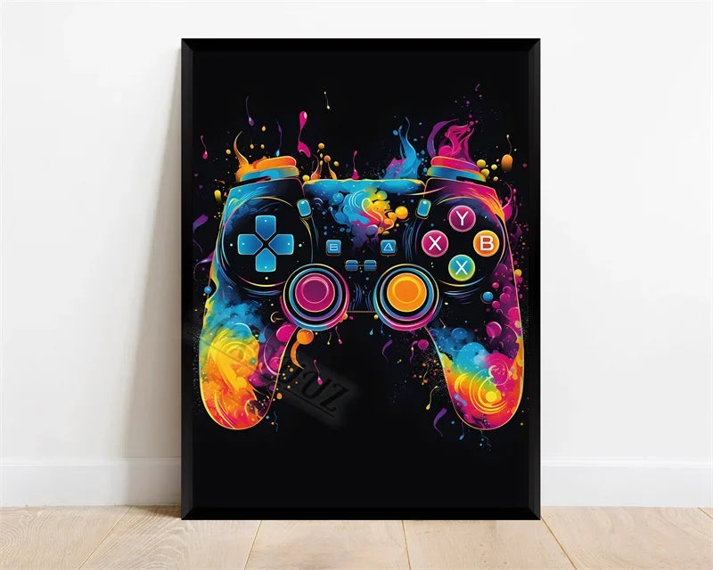 Affiche Chambre Adolescent Gamer