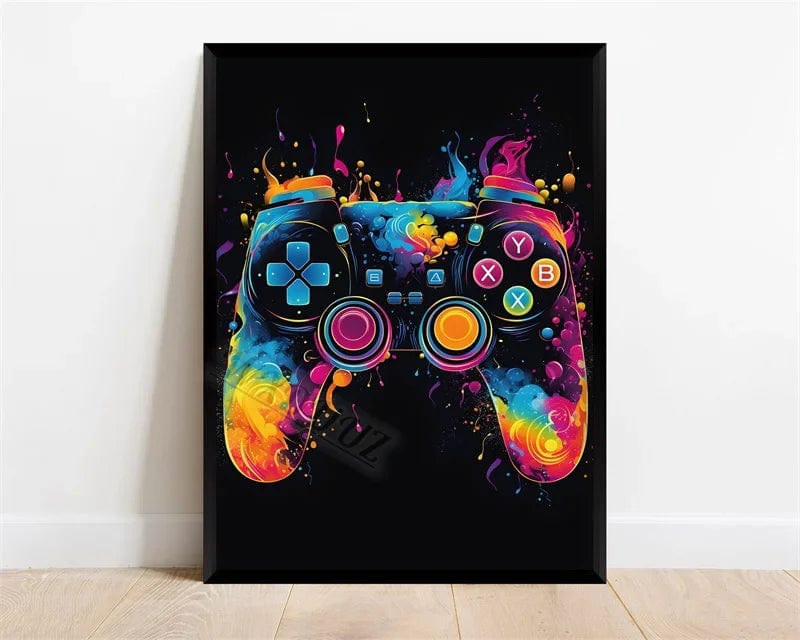 Canvanation 20 Game / 40x50cm Affiche Chambre Adolescent Gamer