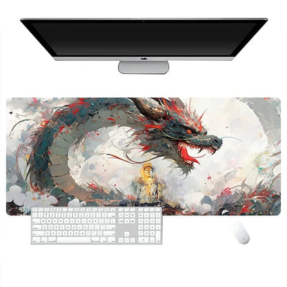 Canvanation AV00377 / 400x900x4mm Tapis De Souris - HD Dragon Mythique