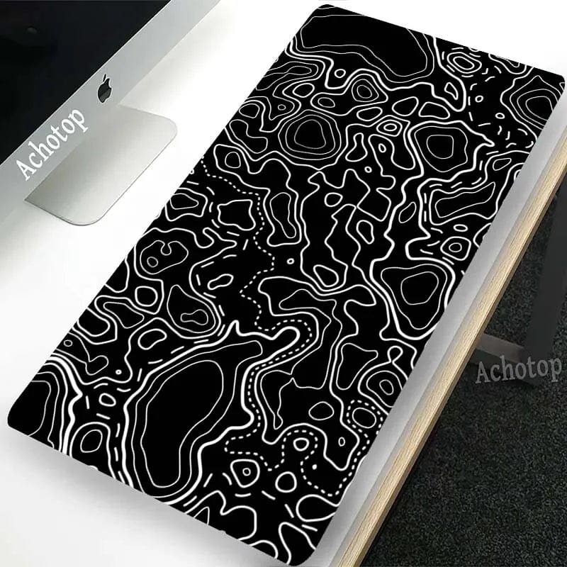Canvanation Tapis De Souris - Noir Et Blanc