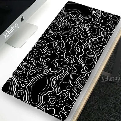 Canvanation Tapis De Souris - Noir Et Blanc