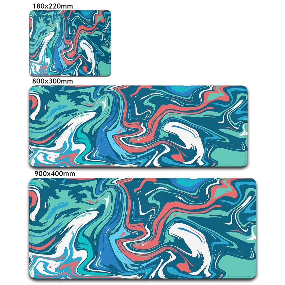 Canvanation 01YL0000339 / 900x400x2mm Tapis De Souris - Noir Et Blanc Effet Optique