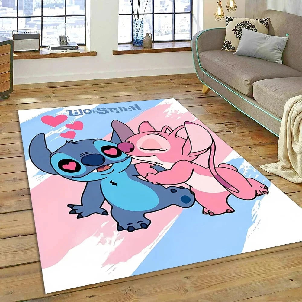 Canvanation Tapis De Chambre - 3D HD Stitch Kawaii