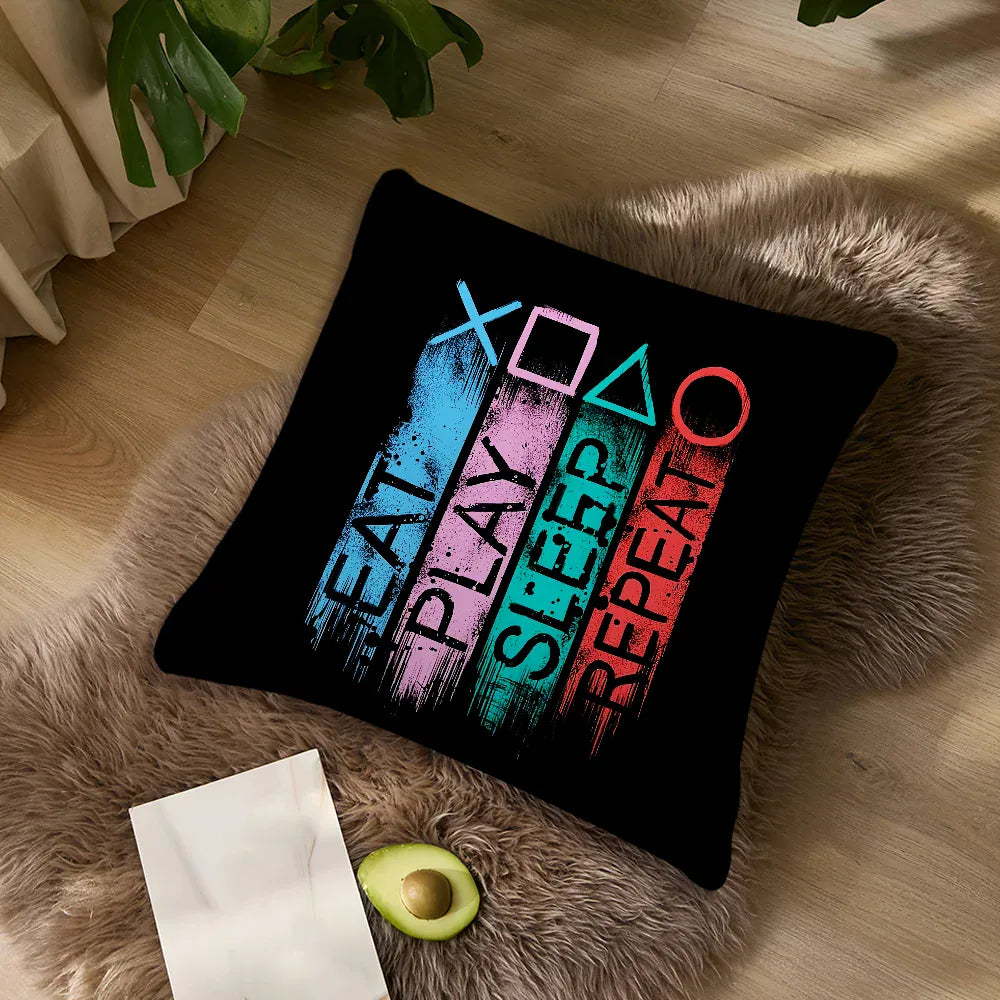 Canvanation z2 / 66x66CM(26x26in) Housse De Coussin - Gamer Console