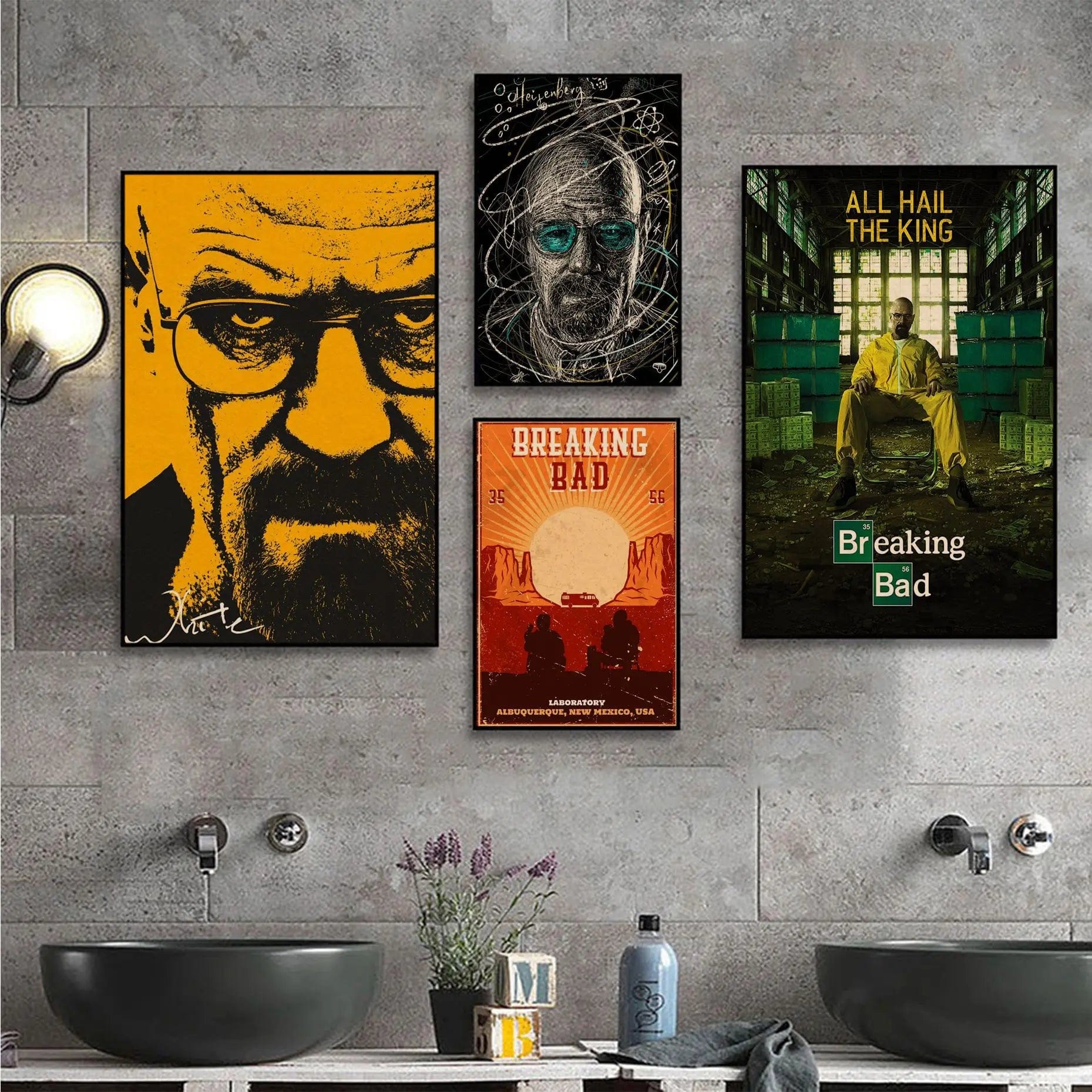 Canvanation Affiche Breaking Bad Film Action