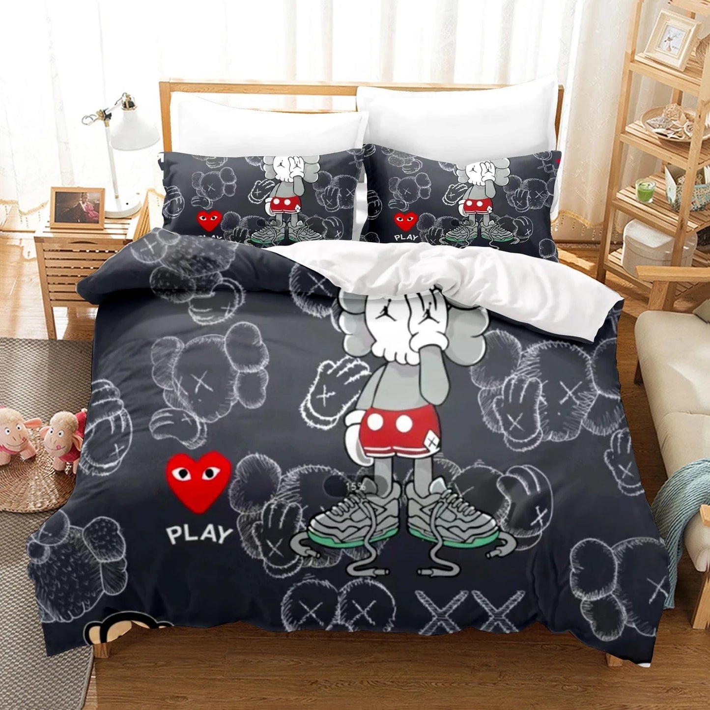 Canvanation 9 / 200x200cm / CHINA Housse De Couette - Sesame Street