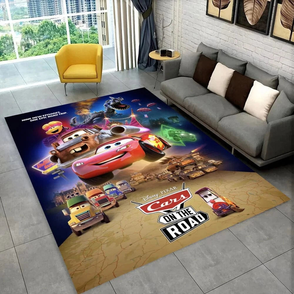 Canvanation Tapis De Chambre - Cars Lightning McQueen