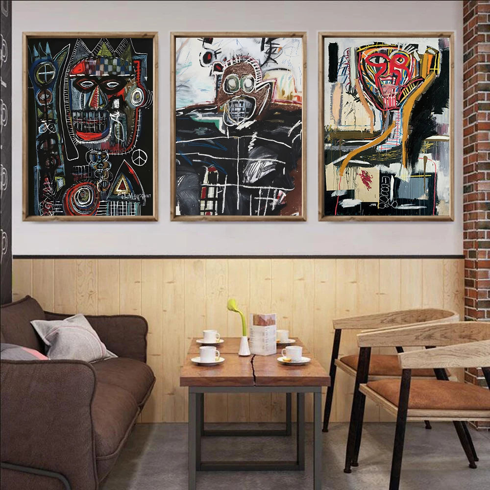 Affiche Art Abstrait Africain