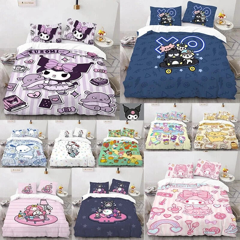 Canvanation Housse De Couette - Kawai Hello Kitty