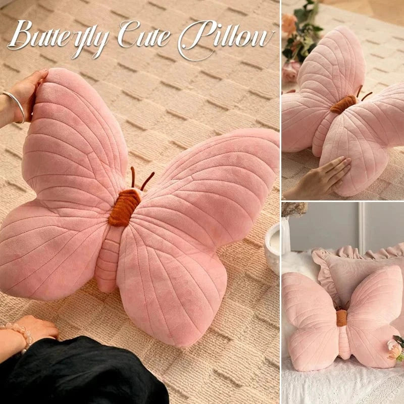 Canvanation Coussin en Forme de Papillon - Élégance et Confort