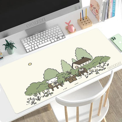 Canvanation Tapis De Souris  - Cute Lapin Dessin Anime