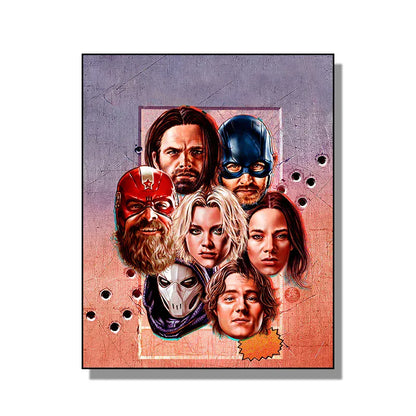 Canvanation Q117-7 / 50X70cm Affiche - Thunderbolts