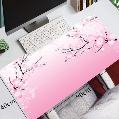 Canvanation ZZ-yinghua-002 / 900x400x2mm Tapis De Souris - Fleurs De Cerisier