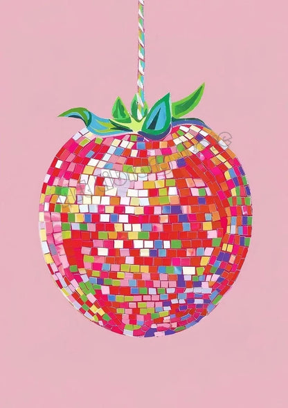 Canvanation 30X45cm / 7 Affiche Fruits Retro