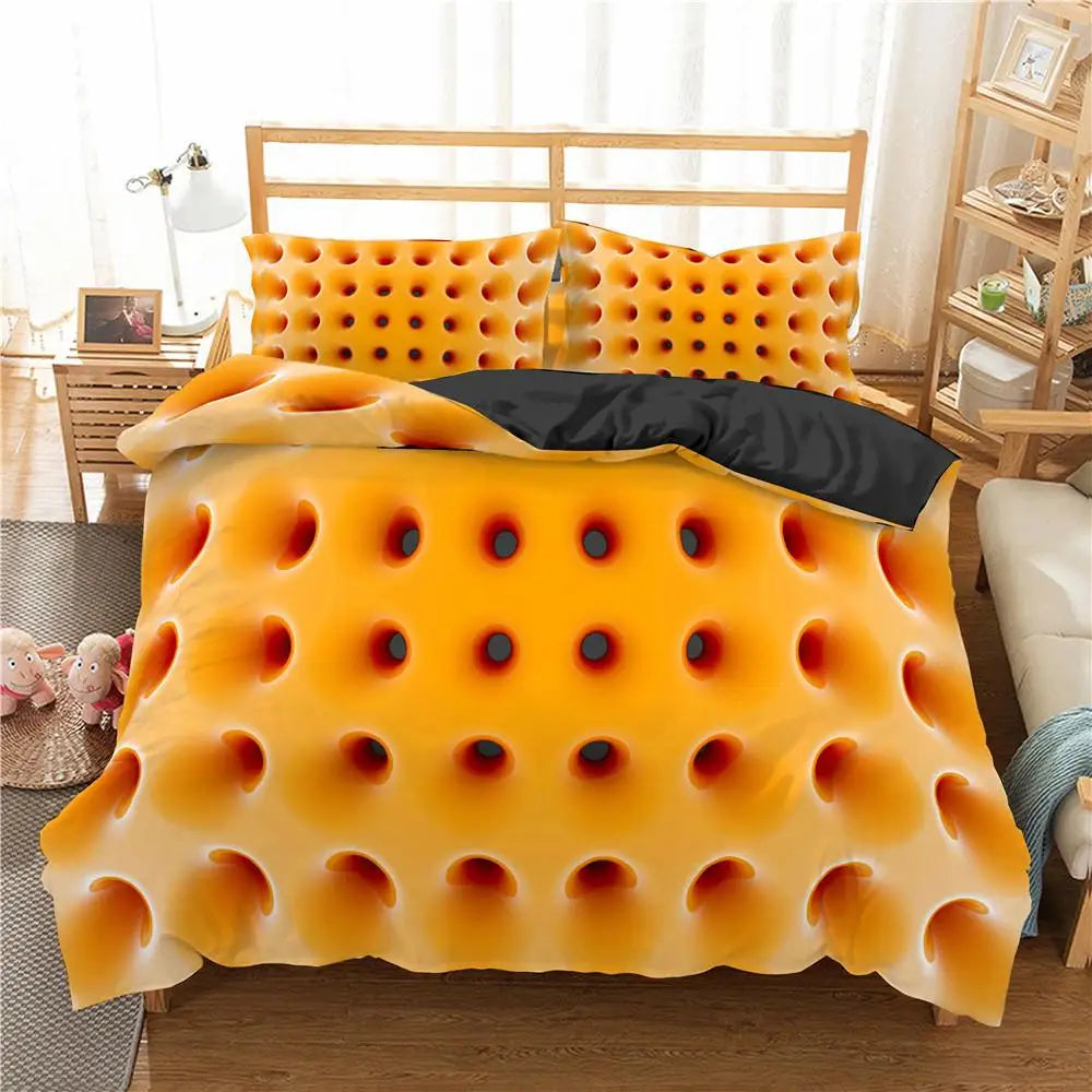 Housse De Couette - Ruche D'abeille 3D