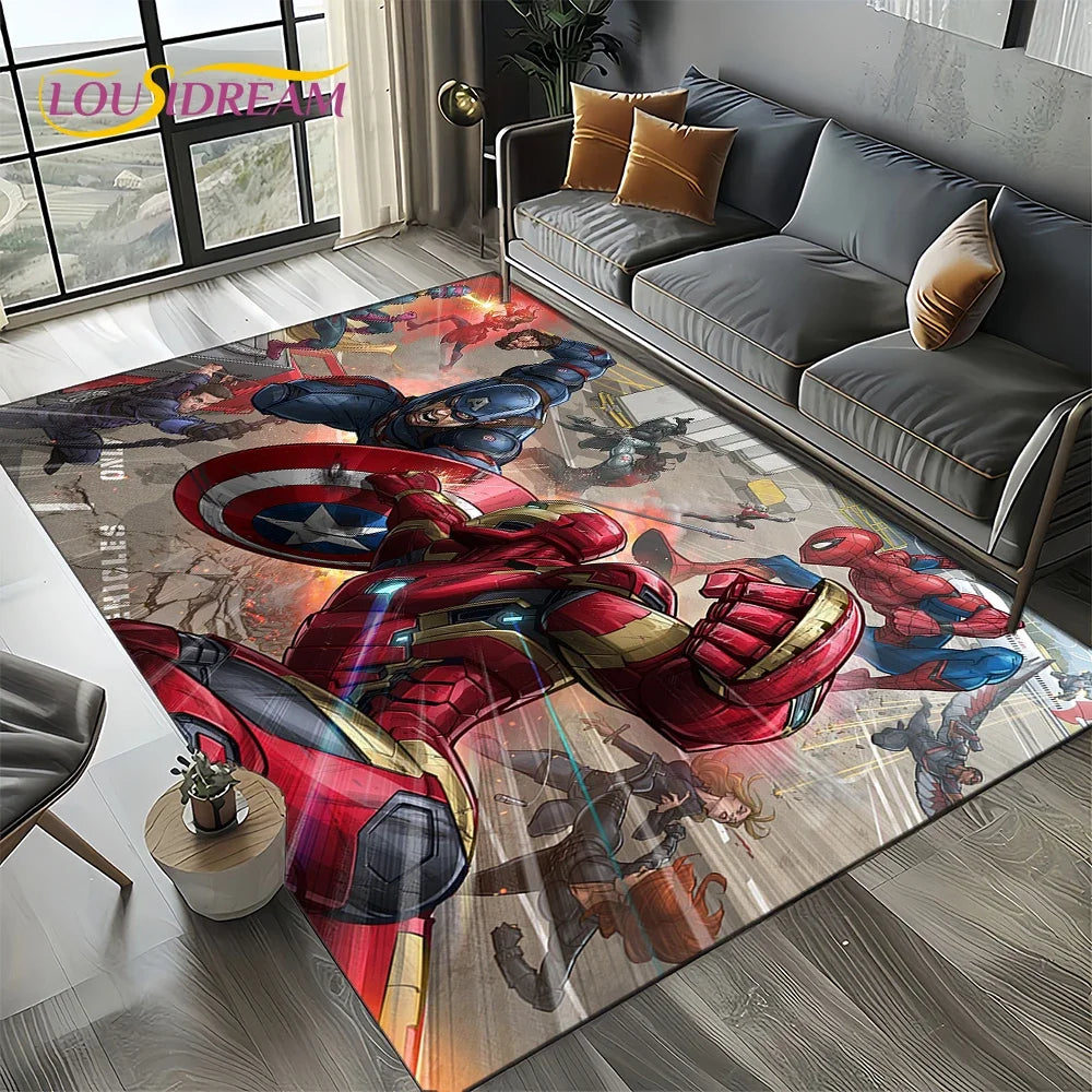 Tapis De Chambre Marvel