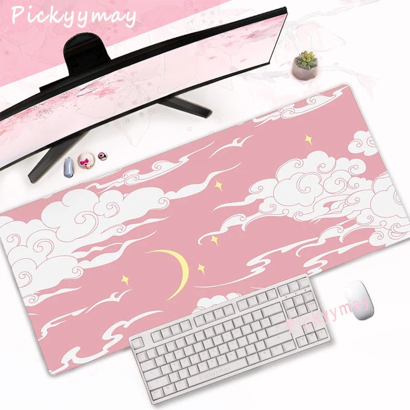 Canvanation WA000248 (13) / 400x900x2mm Tapis De Souris - Rose Cerisier Fleurie