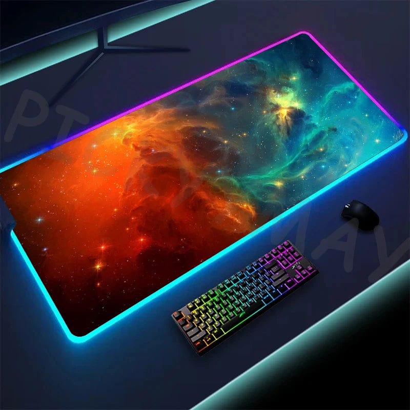 Canvanation Ko947643 (3) / 400x900x3mm Tapis De Souris - Univers RGB Gaming