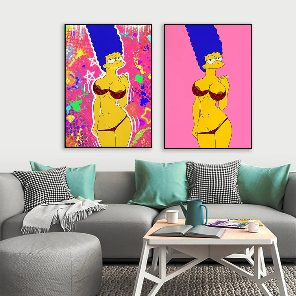 Canvanation Poster Simpson Pop Art Nue