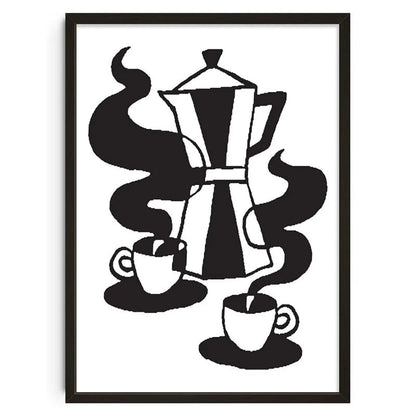 Canvanation F0067-29 / 50X70cm Affiche Vintage Abstrait Classic