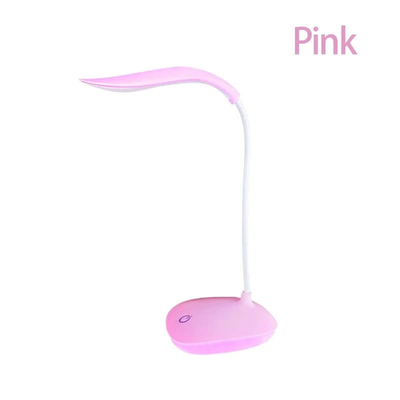 Canvanation Rose Lampe de Bureau LED Rechargeable – Lumière Tactile et Portable avec Protection des Yeux