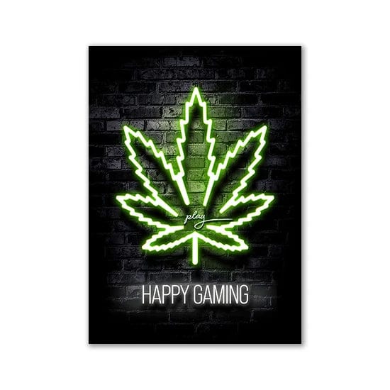 Canvanation Pattern27 / 30x40cm Affiche Chambre Gaming Zone