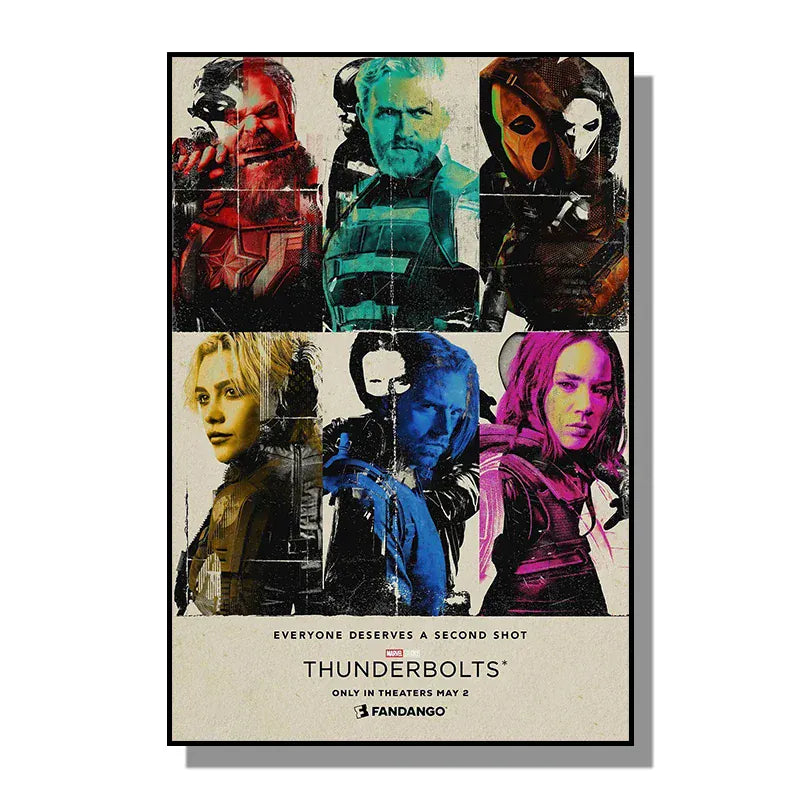 Canvanation Q102 / 55X80cm Affiche - Thunderbolts