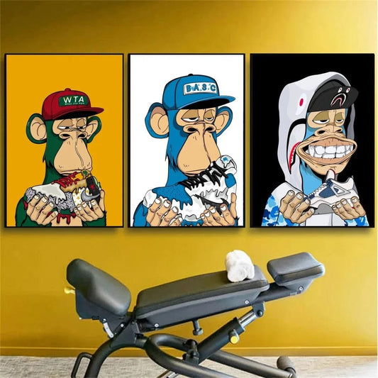 Canvanation Poster Ape Sneaker