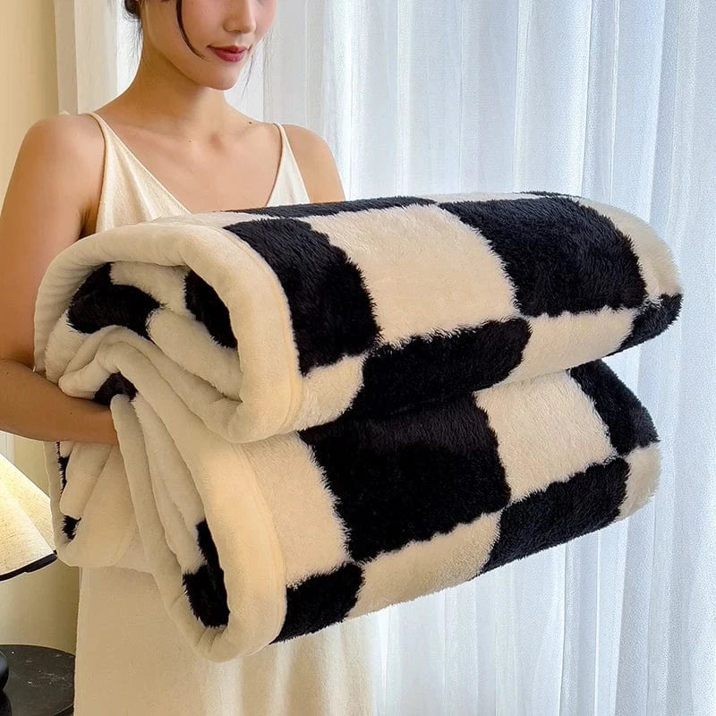 Canvanation Plaid en Flanelle Moderne – Doux