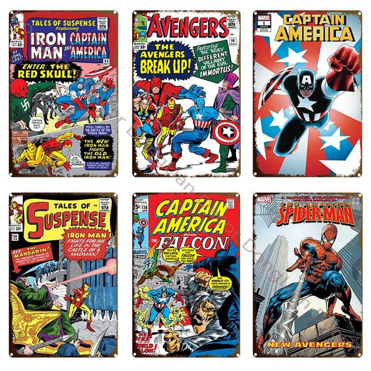 Canvanation Poster Avengers Vintage
