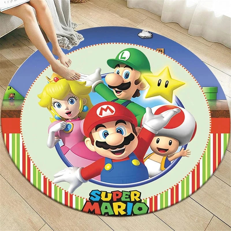 Canvanation Tapis De Chambre - Film Mario