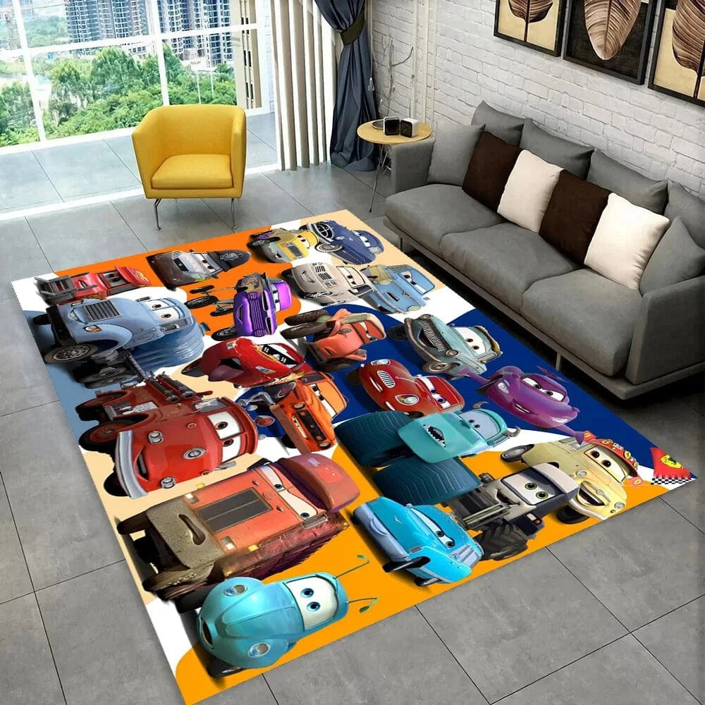 Canvanation Tapis De Chambre - Cars Lightning McQueen