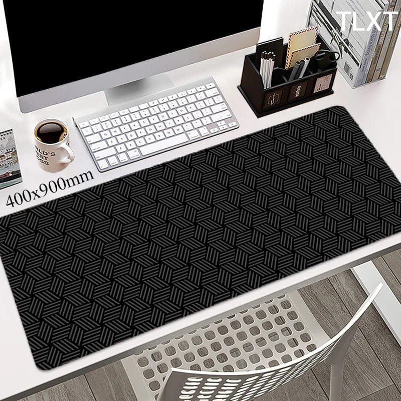Canvanation EP666666 Black C / 400x900x2mm Tapis De Souris - Noir Et Blanc