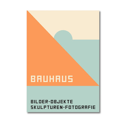 Affiche Peinture Moderne Bauhaus