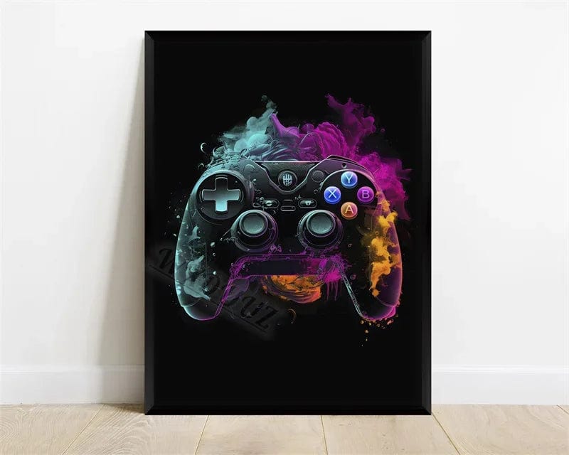 Canvanation 14 Game / 50x70cm Affiche Chambre Adolescent Gamer