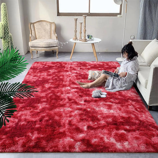 Canvanation Rouge / 40x60cm 16x24inch Tapis De chambre - Motif uni