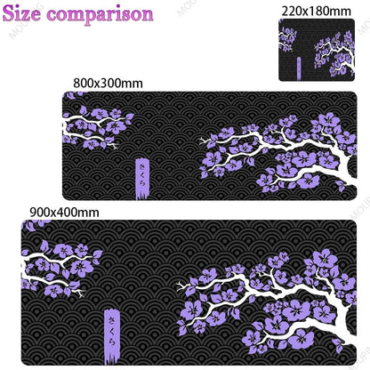 Canvanation 1 / 900x400x4mm Tapis De souris - Japon Bleu Sakura Gaming