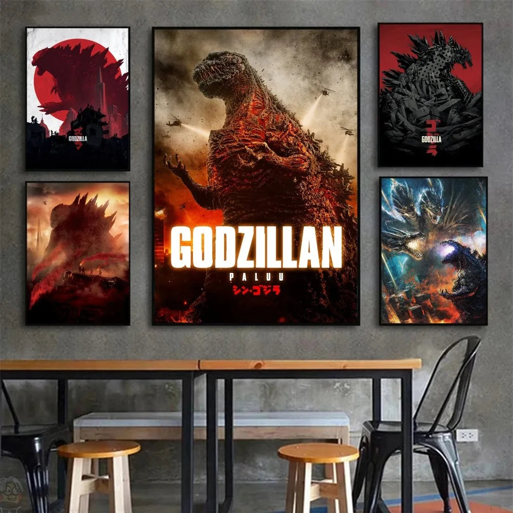 Affiche 1pc Godzilla 2014 Sci-Fi