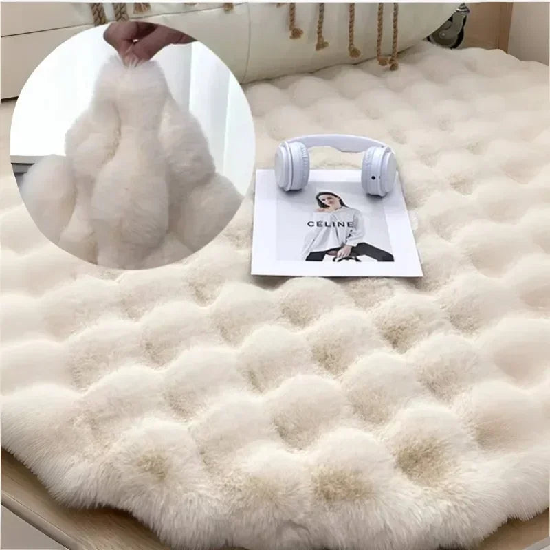 Tapis De Chambre - Rond Ultra Soyeux