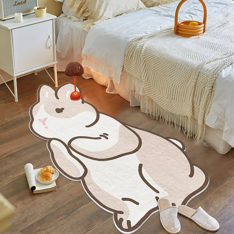 Tapis De Chambre - En Forme De Lapin