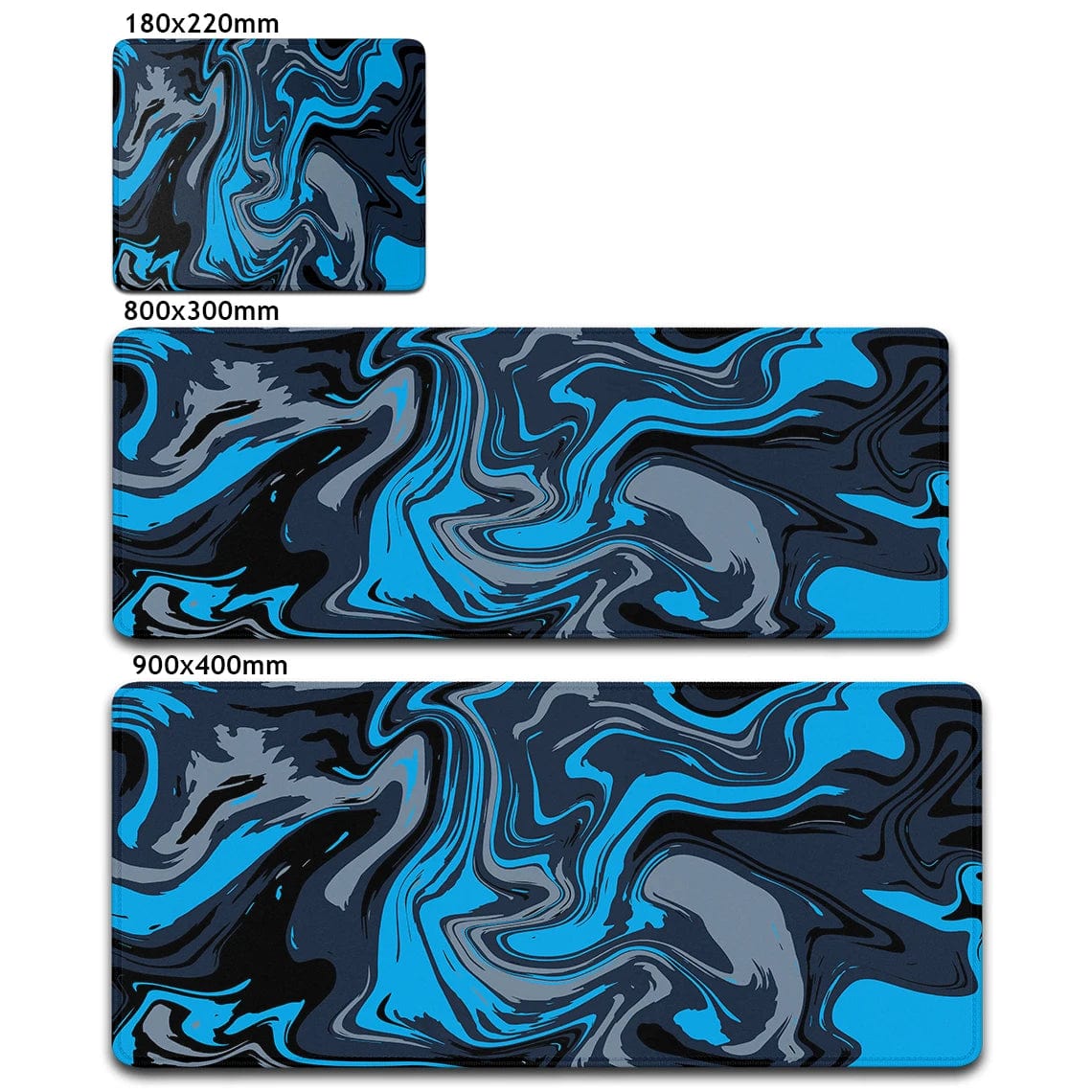 Canvanation 01YL0000340 / 600x300x2mm Tapis De Souris - Noir Et Blanc Effet Optique