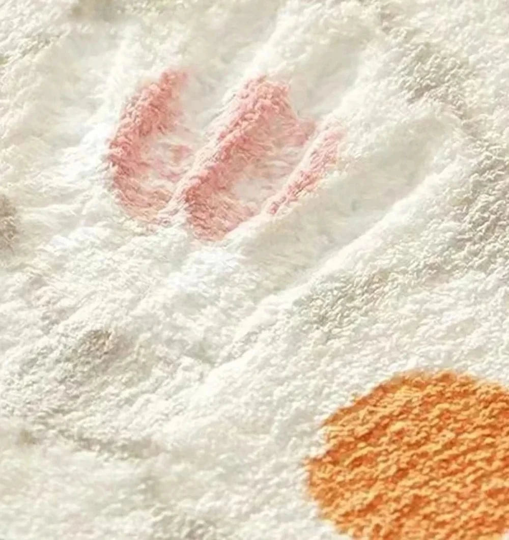 Canvanation Tapis rayé antidérapant – Étanche & résistant à la décoloration