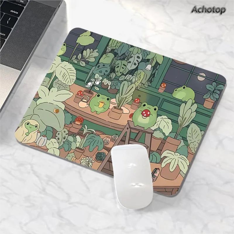 Tapis De Souris - Kawaii Forêt Magnifique