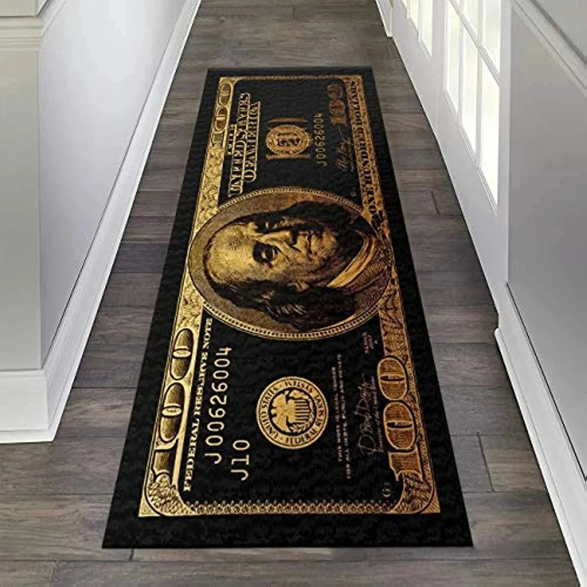Canvanation 04 / 40x120cm 16x47inch Tapis De Chambre - Billet Dollar USA