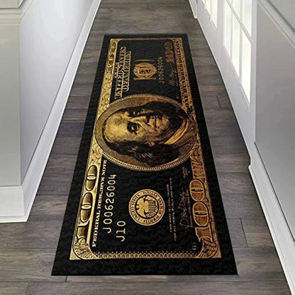 Canvanation 04 / 40x120cm 16x47inch Tapis De Chambre - Billet Dollar USA