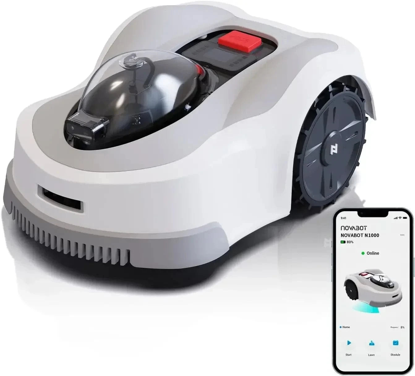 Canvanation N2000 : La Tondeuse Robotique Sans Fil, Technologie de Vision et Contrôle Intelligent