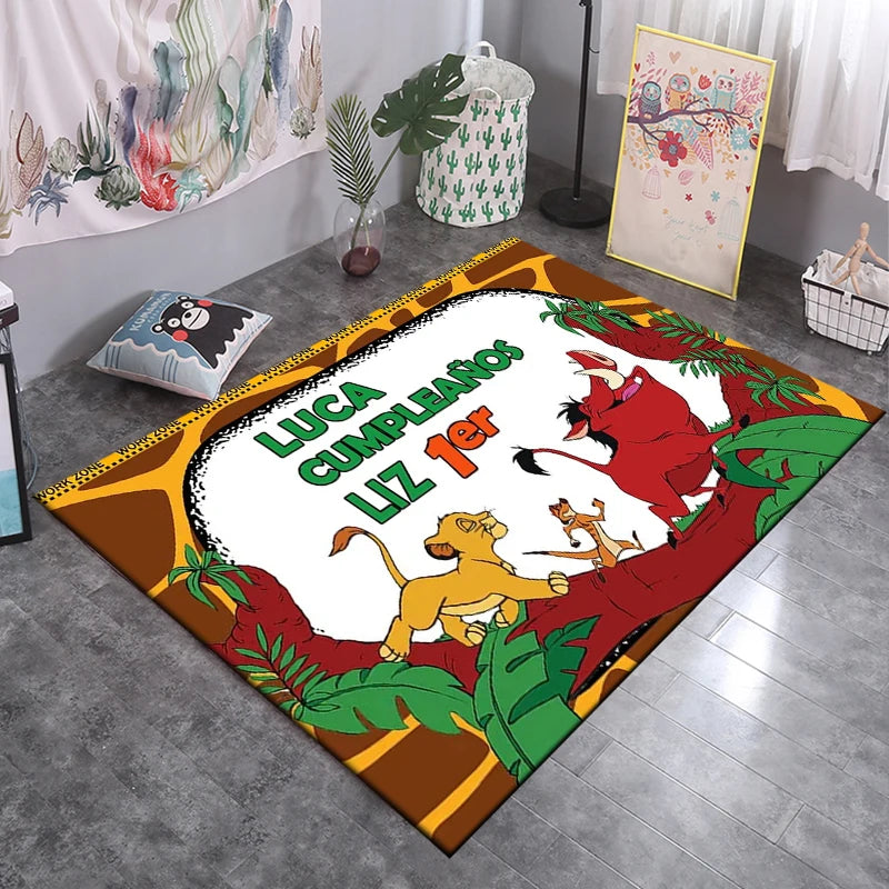 Tapis De Chambre - Roi Lion Simba